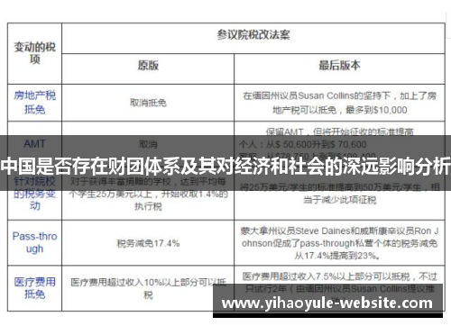 中国是否存在财团体系及其对经济和社会的深远影响分析